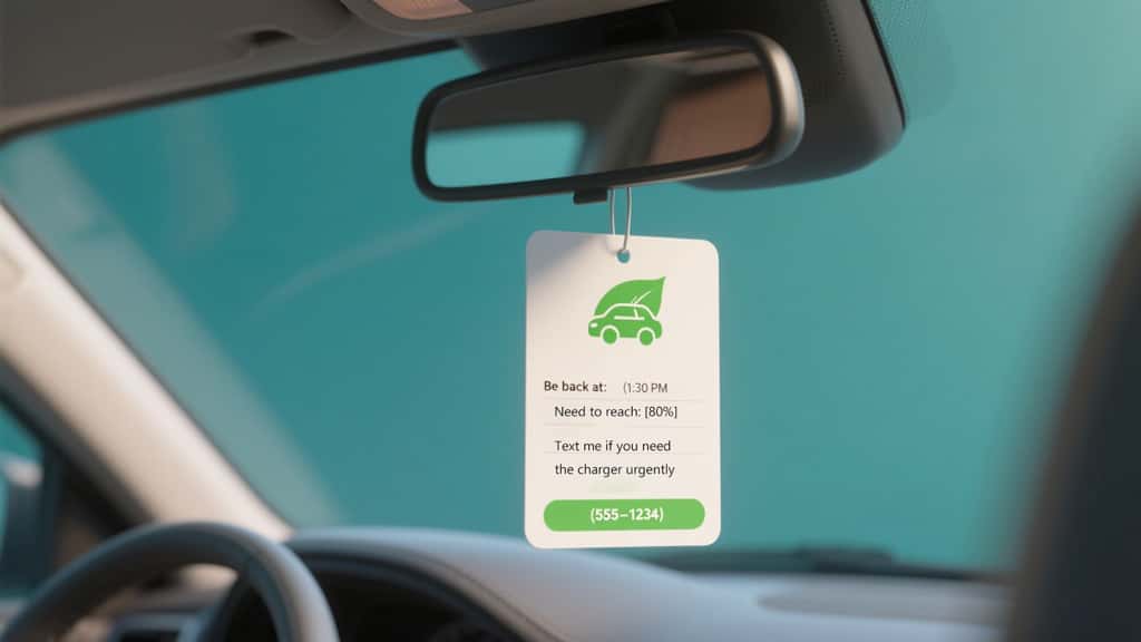Charging Etiquette Communication Tag