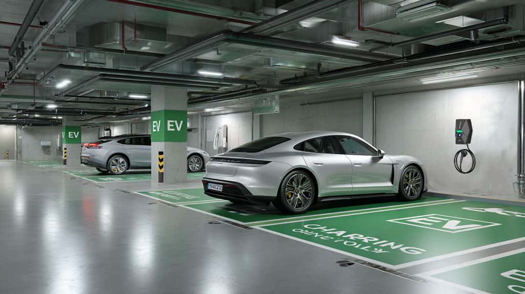 Hotel ev charger design