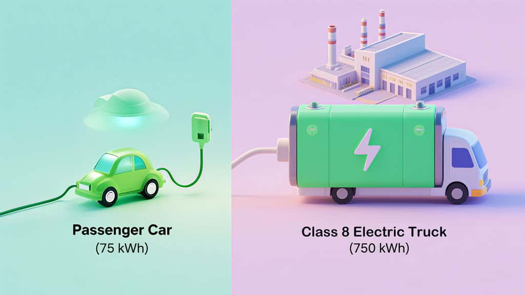 Truck Charging VS Car Charging